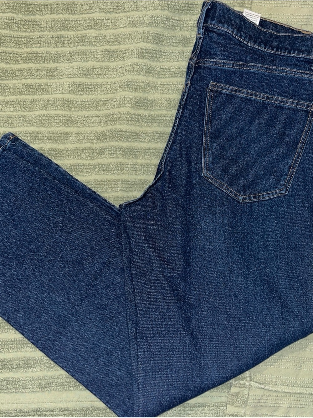Time and Tru Women's Dark Wash Blue Straight Leg Jeans